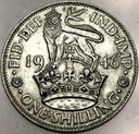 Anglia UK 1 szyling shilling 1946 Jerzy VI George SREBRO