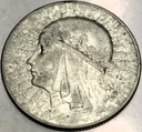 5 zł złotych 1932 Głowa Kobiety Polonia Jadwiga Babka SREBRO