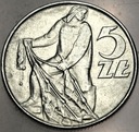 5 zł złotych 1974 RYBAK z Rybakiem