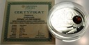 Szlak Bursztynowy 1 dolar Niue 2011 Kaliningrad LUSTRZANA SREBRO