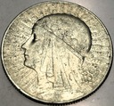 5 zł złotych 1932 Głowa Kobiety Polonia Jadwiga Babka SREBRO