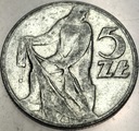 5 zł złotych 1958 RYBAK z Rybakiem