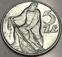 5 zł złotych 1959 RYBAK z Rybakiem