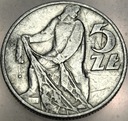5 zł złotych 1960 RYBAK z Rybakiem