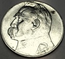 10 zł złotych 1937 Józef Piłsudski SREBRO