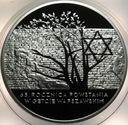 20 zł złotych 2008 Getto 65 rocznica Powstania w Getcie Warszawskim (nr 1)