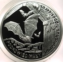 20 zł złotych 2010 Podkowiec Mały nietoperz Zwierzęta Świata SREBRO (nr 1)