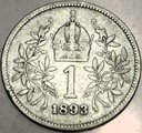Węgry 1 Korona 1893 SREBRO