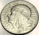 5 zł złotych 1932 Głowa Kobiety Polonia Jadwiga Babka SREBRO