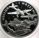 10 zł złotych 2009 Wieluń 1 września 1939 SREBRO