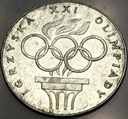 200 zł złotych 1976 Olimpiada Montreal SREBRO