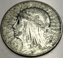 5 zł złotych 1932 Głowa Kobiety Polonia Jadwiga Babka SREBRO