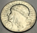 5 zł złotych 1934 Głowa Kobiety Polonia Jadwiga Babka SREBRO