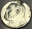 10 zł złotych 1936 Józef Piłsudski SREBRO