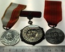 ZESTAW 3x MEDAL X 1954 XXX 1974 XL 1984 lat Polski Ludowej PRL Odznaczenie