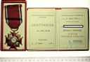 ZŁOTY Krzyż Zasługi PRL Medal Odznaczenie LEGITYMACJA 1979 PUDEŁKO