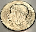 5 zł złotych 1934 Głowa Kobiety Polonia Jadwiga Babka SREBRO