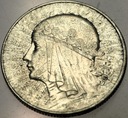 5 zł złotych 1934 Głowa Kobiety Polonia Jadwiga Babka SREBRO