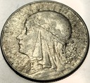 5 zł złotych 1934 Głowa Kobiety Polonia Jadwiga Babka SREBRO