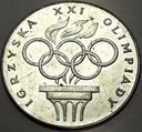 200 zł złotych 1976 Olimpiada Montreal SREBRO