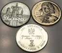 Zestaw 10000 zł 1990 1991 1992 Solidarność Konstytucja Warneńczyk