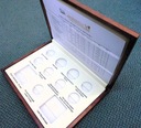 231. Kaseta Numizmato DE LUXE AG 2007 - na monety srebrne