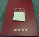 236. NIEKOMPLETNY Album, klaser na monety 1996-2000 z monetami