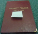243. NIEKOMPLETNY Album, klaser na monety 1987-1990 z monetami