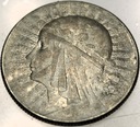 5 zł złotych 1934 Głowa Kobiety Polonia Jadwiga Babka SREBRO