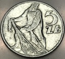 5 zł złotych 1958 RYBAK, z Rybakiem