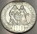 100 zł złotych 1966 Mieszko Dąbrówka Tysiąclecie Państwa Polskiego SREBRO