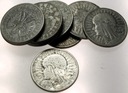 LOT ZESTAW 10 x 2 zł złote Głowa Kobiety Polonia SREBRO