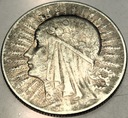 5 zł złotych 1932 Głowa Kobiety Polonia Jadwiga Babka SREBRO