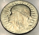 5 zł złotych 1933 Głowa Kobiety Polonia Jadwiga Babka SREBRO