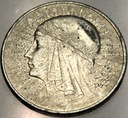 10 zł złotych 1932 Głowa Kobiety Polonia Jadwiga Babka SREBRO