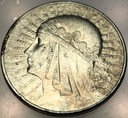 10 zł złotych 1933 Głowa Kobiety Polonia Jadwiga Babka SREBRO