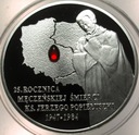 10 zł złotych 2009 Ksiądz Jerzy Popiełuszko SREBRO