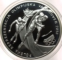 10 zł złotych 2010 Vancouver Igrzyska Olimpiada Reprezentacja SREBRO