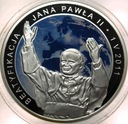20 zł złotych 2011 Beatyfikacja Jana Pawła II SREBRO