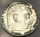 Niemcy 2 marki Reichsmark 1939 A Hindenburg SREBRO