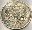 Rosja 1 rubel 1899 Mikołaj II SREBRO
