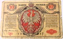 1917 10 Dziesięć Marek Polskich ser. A Generał