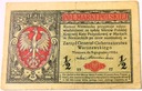 1917 1/2 marki polskiej seria B Generał
