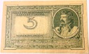1919 5 mkp Pięć Marek Polskich seria O Głowacki