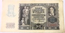 1940 20 zł Dwadzieścia Złotych, Seria K (nr 1)
