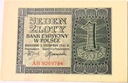 1941 1 zł Jeden Złoty, seria AB
