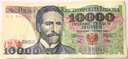 1988 10000 zł złotych Wyspiański, seria DS