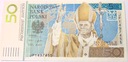 2006 50 zł złotych Jan Paweł II banknot kolekcjonerski NBP BEZ ETUI