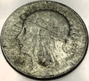 5 zł złotych 1934 Głowa Kobiety Polonia Jadwiga Babka SREBRO