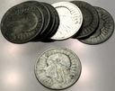 LOT ZESTAW 10 x 2 zł złote Głowa Kobiety Polonia SREBRO